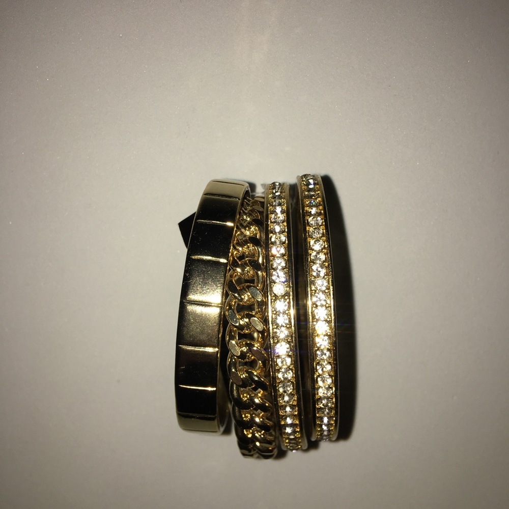 Gold bangles - Picture 2 of 3